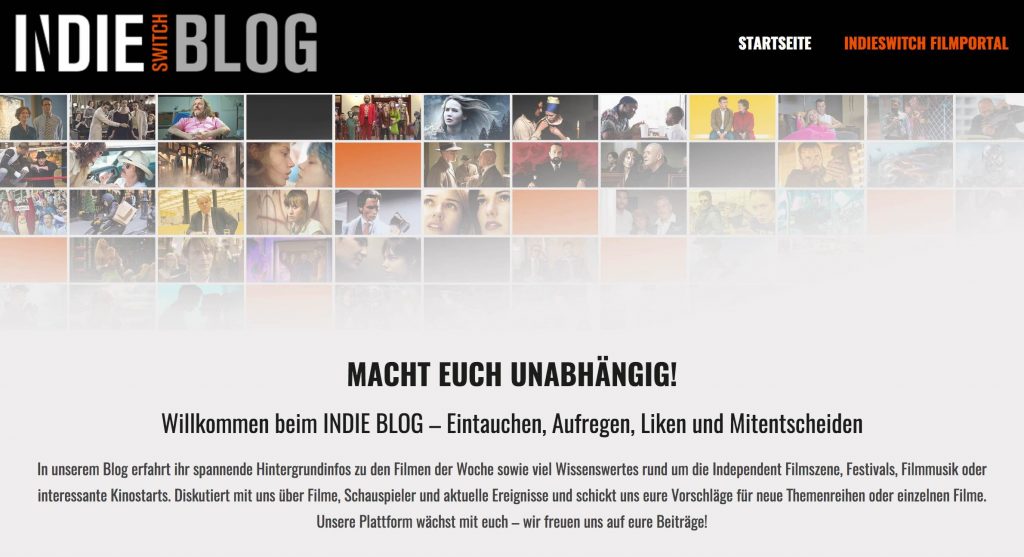 Indieswitch Filmblog